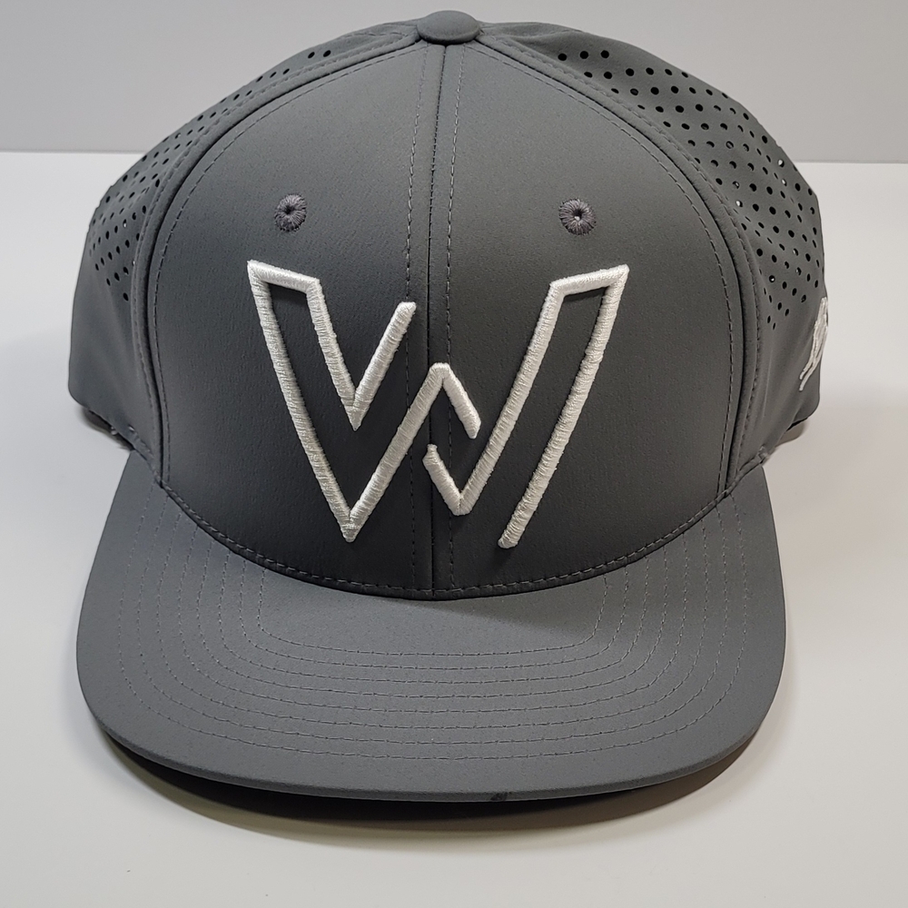 Gray W Logo Men's Cap